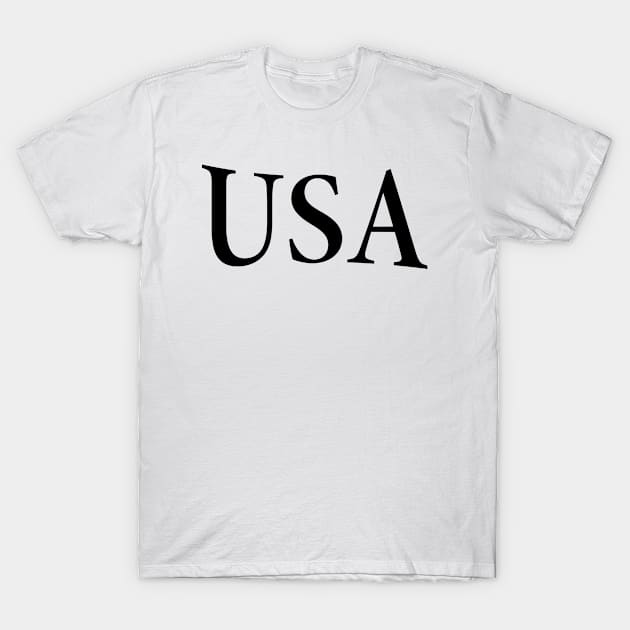 USA / America - 4th of July Patriotic American Pride Gift For Men, Women & Kids T-Shirt by Art Like Wow Designs